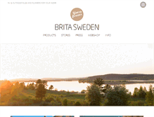 Tablet Screenshot of britasweden.se